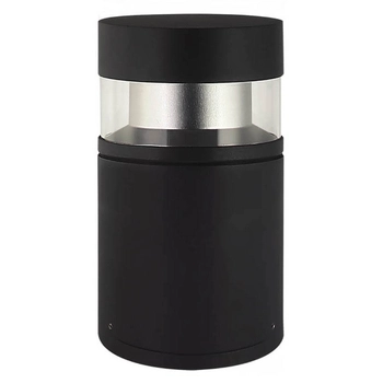 Słupek ogrodowy tuba Marcon OFL-6552-25-4K Italux LED 12W 4000K IP54 czarny