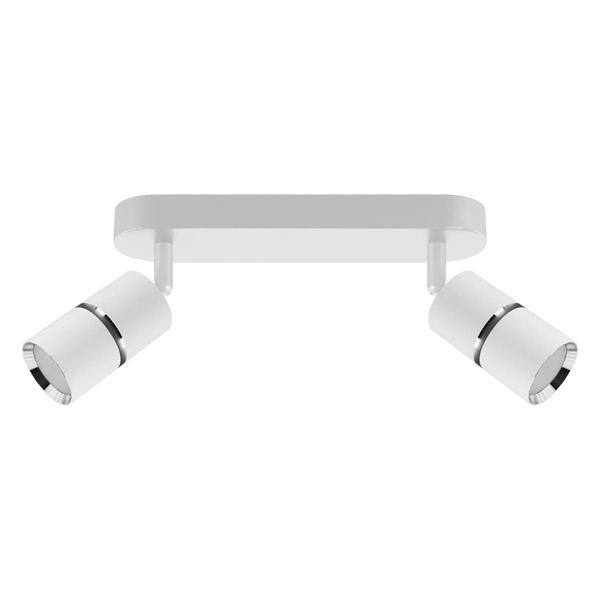 Regulowana lampa sufitowo/ścienna DIOR SPT 4261 Ideus metal chrom biała