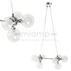 LAMPA wisząca BRIELLA 2624 Rabalux szklana OPRAWA zwis kule balls molekuły przezroczyste