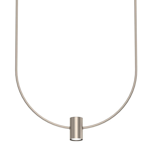 Salonowa lampa wisząca No.C 5081 Shilo regulacja 58cm metalowy platyna