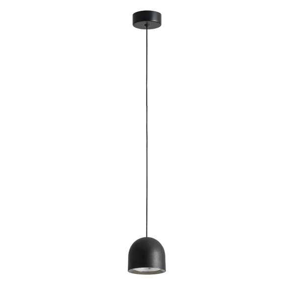 Industrialna lampa wisząca Saila PL0115-BK Yaskr LED 8W 3000K czarna