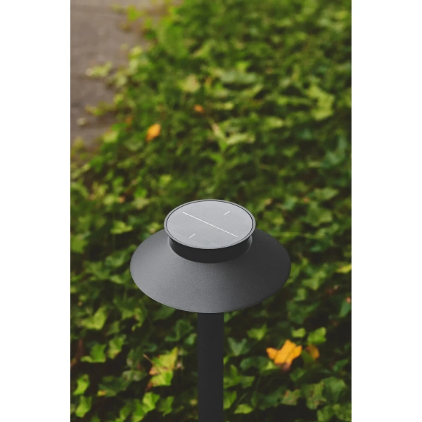 Zewnętrzna lampa stojąca Justina 2418098003 LED 5W 3000K IP44 czarny