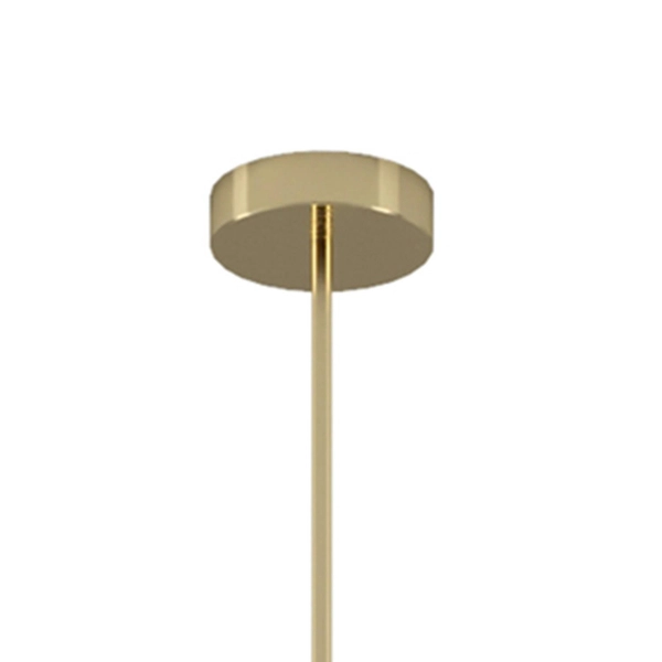 Wisząca lampa molekuły Milky drop SMP0097-10 Step na listwie kule złota