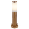 Stojąca LAMPA zewnętrzna BOSTON 3158W Globo ogrodowy słupek outdoor IP44 brązowy