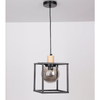 Lampa zwis klatka Retro 31-00743 Candellux klosz kula dymiona czarna