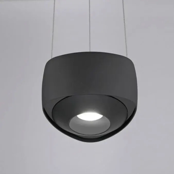 Lampa wisząca sterowana pilotem Q-STRETTO czarna 2657-18 2xLED 20W 2200-5000K góra-dół