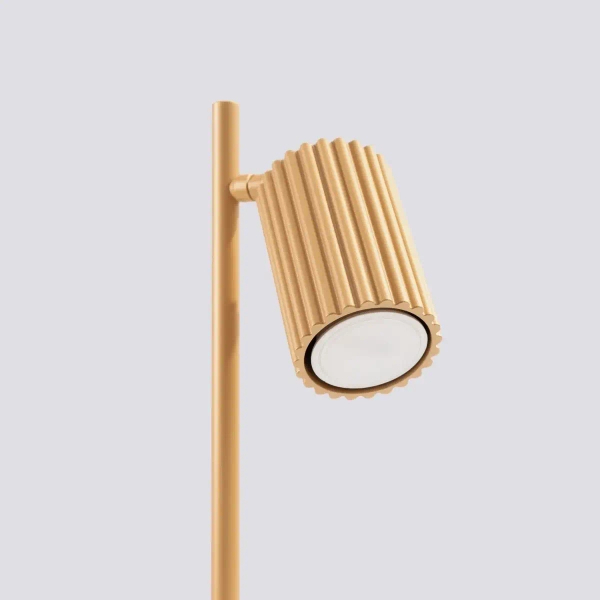 Stolikowa lampa regulowana KARBON SL.1567 z wtyczką tuba złota