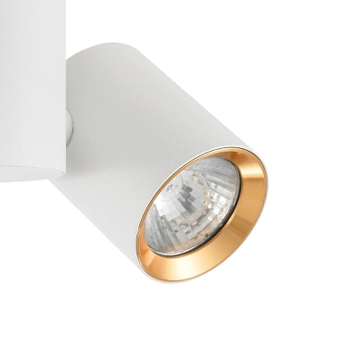 Plafon LAMPA sufitowa BOSTON LP-741/2W WH/GD Light Prestige regulowana OPRAWA metalowe tuby białe