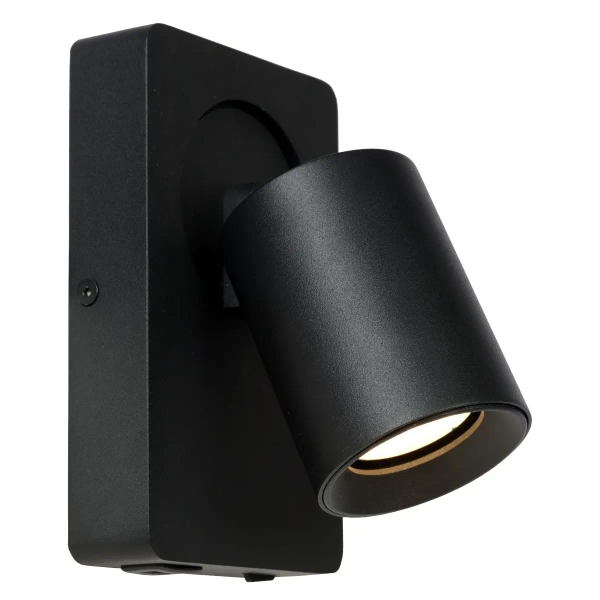 Regulowany kinkiet ścienny NIGEL 09929/06/30 Lucide tubka czarny