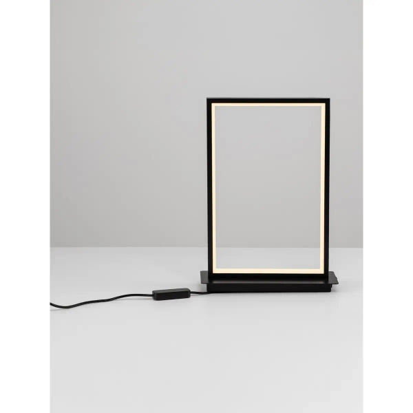 Prostokątna lampa stojąca TINVALO LE45479 LED 14W 3200 K czarna