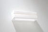 Kinkiet LAMPA ścienna SL.0231 ceramiczna OPRAWA prostokątna belka przyścienna biała
