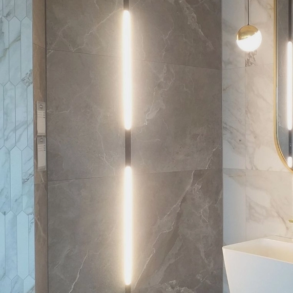 Szynowa oprawa Magneto Abigali LWQ-M05 LED 12W podłużna czarna