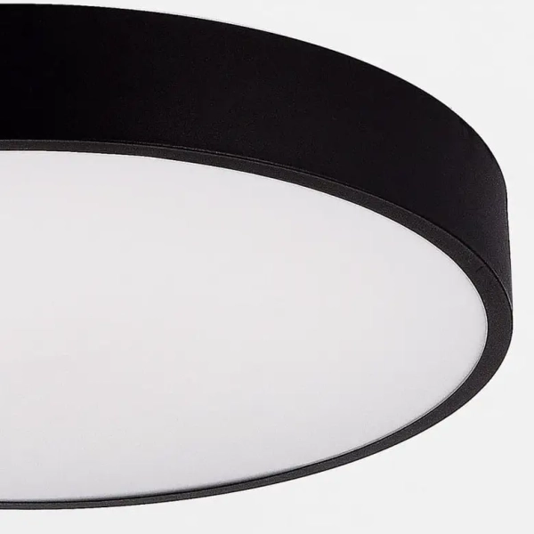Minimalistyczny plafon NADI MS724-R400 LED 28W 3000-6000K czarny