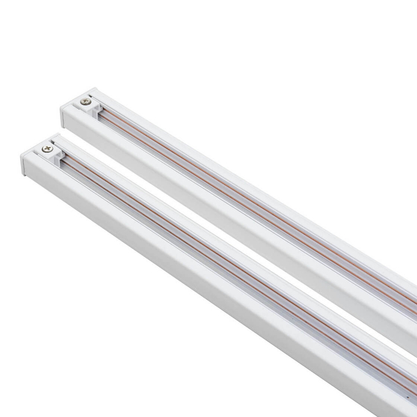 System szynowy SNOW LP-737 WH SET Light Prestige metalowa OPRAWA zestaw listwa z reflektorkami białe