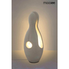 Stylowa lampa podłogowa Mykonos MSE1501100330 Moosee do salonu biała
