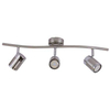 LAMPA sufitowa OLAF 03257 Ideus reflektorowa OPRAWA listwa PLAFON regulowane tuby chrom satyna