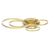 Pierścieniowa lampa sufitowa RINGS MSE1501100504 LED 80W 2500-6000K złota