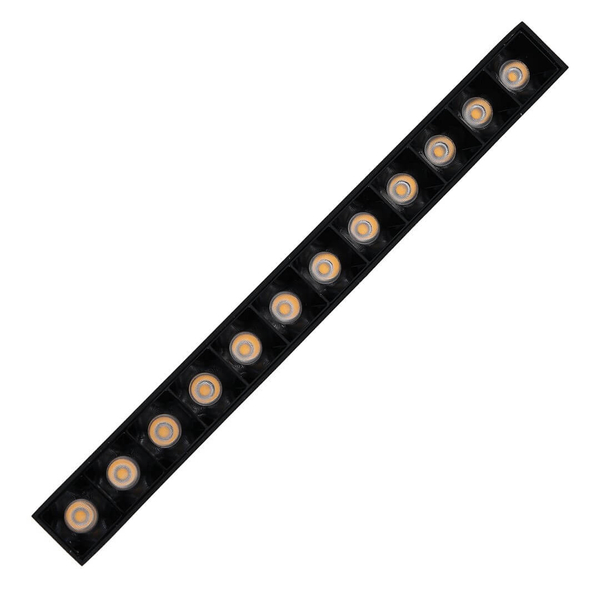 Regulowana lampa do szynoprzewodu ALFA AZ5484 LED 12W 3000K sufit czarny