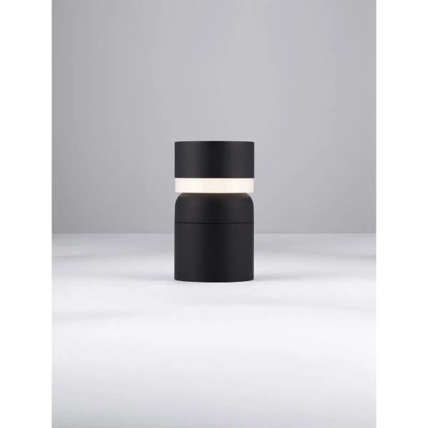 Metalowa lampa stojąca zewnętrzna OSCELIA LE75129 LED 8W 3000K IP65 czarna