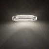 Kryształowa lampa wisząca LUXORA 11705 LED 30W 3000K glamour nikiel