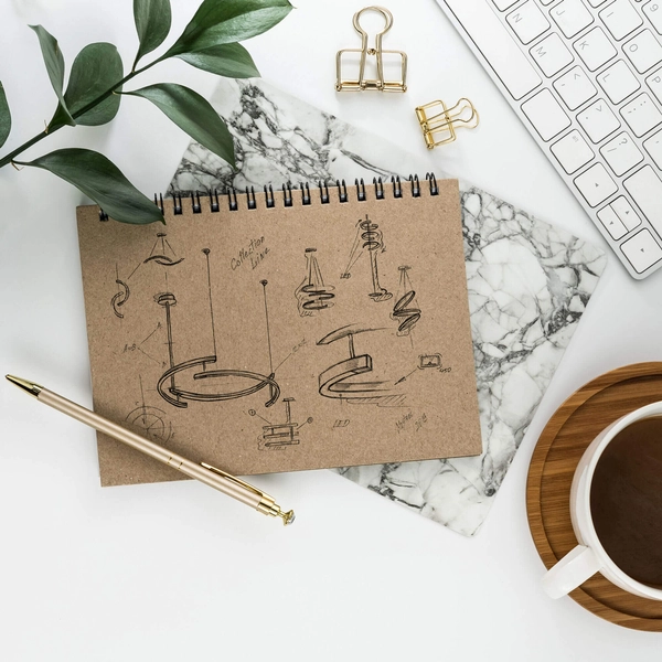 Lampa wisząca Line MOD054PL-L52B3K Maytoni LED 52W 3000K ring czarna