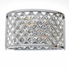 Ścienna lampa Hudson HUDSON-2WBCH Endon glamour chrom przezroczysta