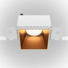 Oprawa podtynkowa Share DL051-01-GU10-SQ-WMG biała złota