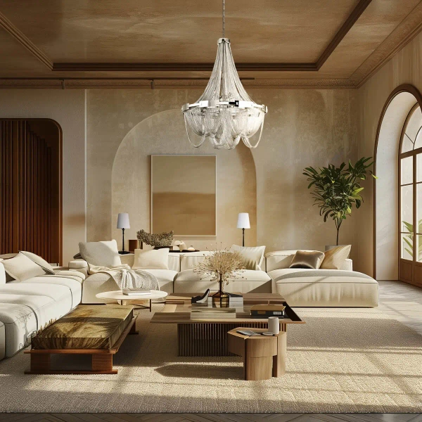 Lampka stołowa do salonu Austin T01241BK-WH Cosmolight metal tkanina czarna biała