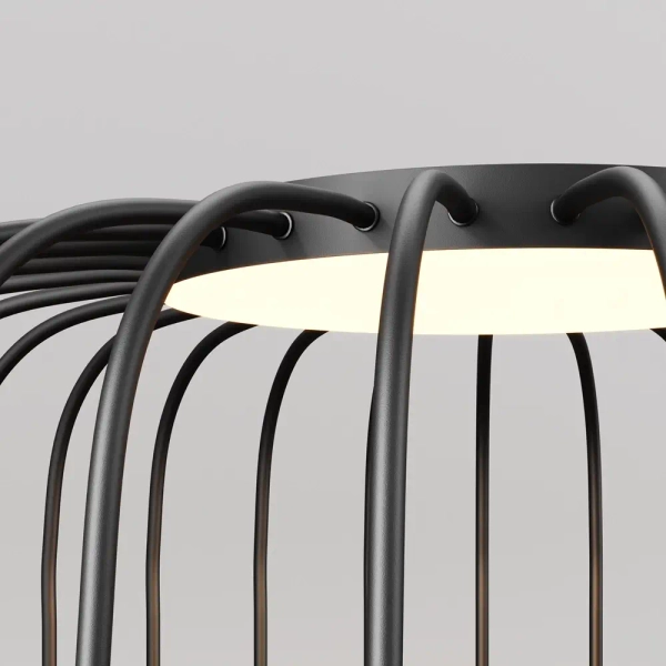 Ogrodowe oświetlenie naziemnie Wisp O478FL-L18GF3K LED 18W 3000K IP54 czarna