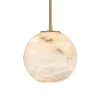 Wisząca lampa Kepler QN-KEPLER-1P-S-BG LED 10W 3000K kulista złoty biały