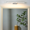 Kinkiet LAMPA ścienna ONNO 79297/08/12 Lucide łazienkowa OPRAWA prostokątna LED 8W 3000K metalowa IP44 satyna chrom biała