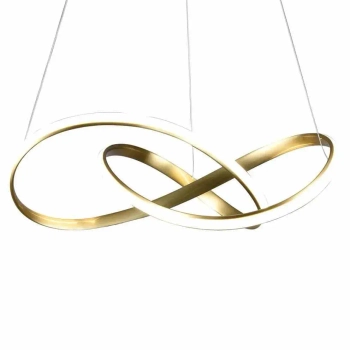 Ringowa lampa wisząca CAPPIO ML6772 LED 36W 4000K do salonu złoty