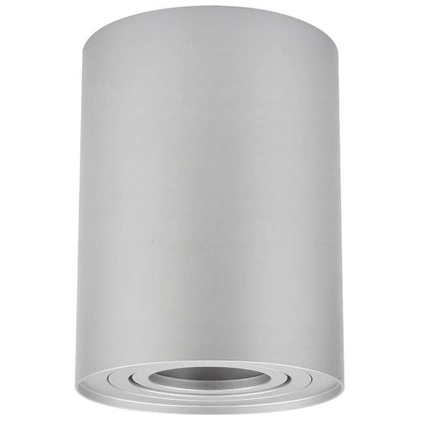 Spot LAMPA sufitowa SLP6319 MDECO okrągła OPRAWA natynkowy SPOT metalowy tuba biała