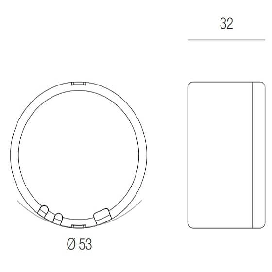 Zasilacz do opraw Music ZL-007-C-1-1-ML-PL-01 Skoff 7W biały