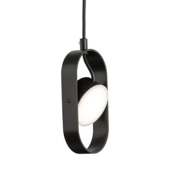 Lampa wisząca Furoku 8537 Shilo LED 6W 4000K oczko metalowa czarna
