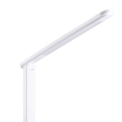 Stojąca LAMPKA biurkowa SERRA LED 316646 Polux regulowana LAMPA stołowa LED 9W 3000K - 6500K gabinetowa biała