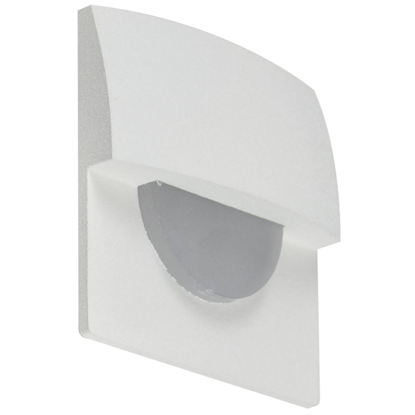Metalowa lampa podtynkowa Sane AZ2766 Azzardo LED 1W 3000K do holu biała