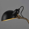 Biurkowa lampka do gabinetu Largo 95478 Endon aluminiowa czarna mosiężna