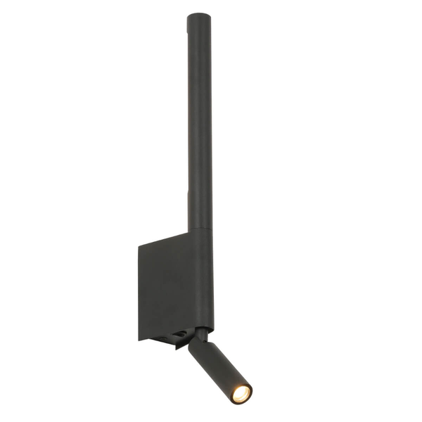 Regulowany kinkiet ścienny Explore MB81806-BK LED 8W 3000K metalowy czarny