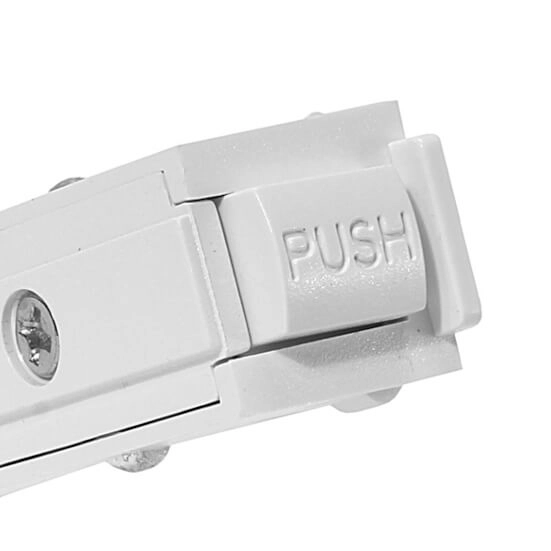 Łącznik prosty do szyn magnetycznych 835 Domeno LED biały