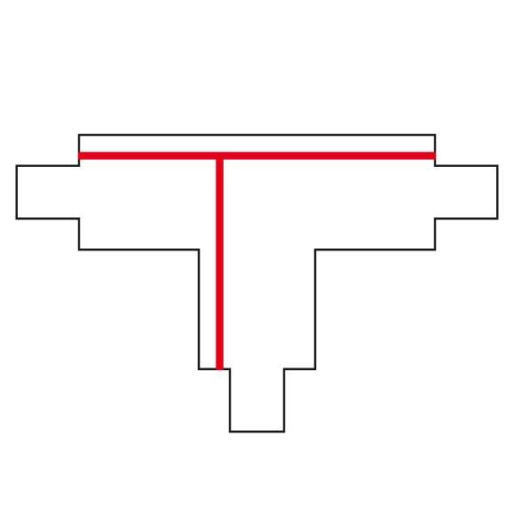 T-ŁĄCZNIK szynoprzewodu uziemienie zewnętrzne - prawe CTLS 8682 Nowodvorski do 3-fazowej szyny podtynkowej 230V czarny