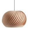 Drewniana lampa wisząca Nature Light 1110G_M Aldex do przedpokoju brązowa