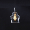 LAMPA wisząca LONGIS II 10134109 Kaspa kulista OPRAWA szklany ZWIS loftowy przezroczysty