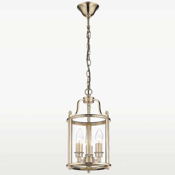 Retro LAMPA wisząca NEW YORK P03875AU Cosmolight industrialny ZWIS latarenka na łańcuchu złoty
