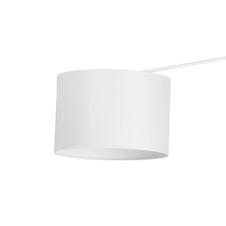 Sufitowa lampa regulowana Viper 6640 do sypialni nad łóżko biała