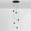 Kaskadowa lampa wisząca URUBICHA LE44691 LED 32W 3000K tuby czarne