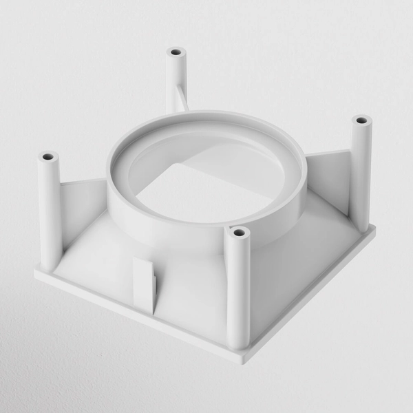 Ramka kwadratowa do lampy Alfa C065-01W Maytoni dekoracyjna biały