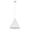 Lampa wisząca stożkowa CONO 10009 salonowa biały