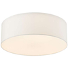 LAMPA sufitowa SPACE S 30651301 Kaspa abażurowa OPRAWA plafon okrągły biały
