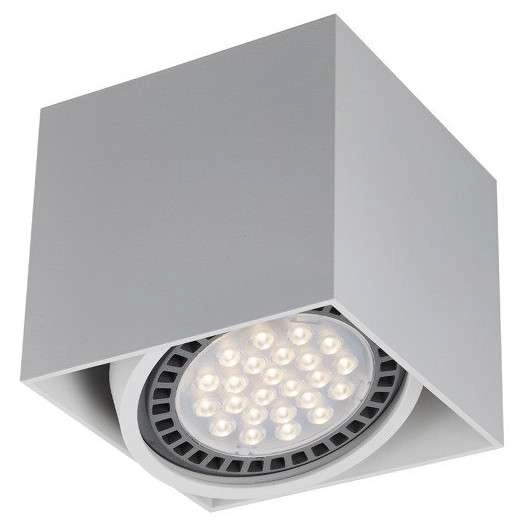 Spot LAMPA sufitowa BOX ACGU10-114-N Zumaline metalowa OPRAWA kostka cube downlight biała